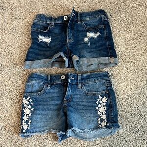 Abercrombie 9/10 denim shorts